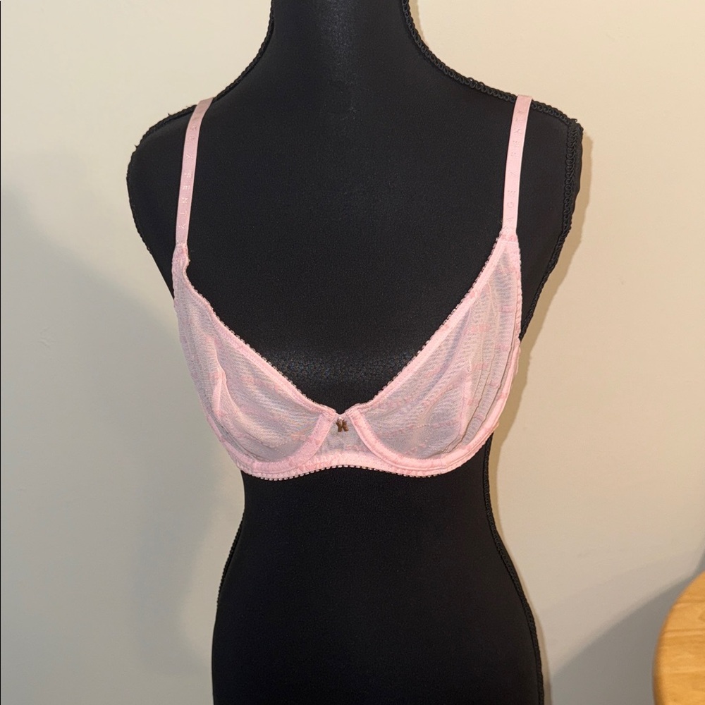 Savage X Fenty Soft Pink Sheer Bra